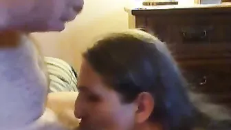 Old Granny porn video – I dont waste dick cum i love swallowing cum blowing