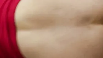 pov: Hispanic milf Slips It Inside Her Butt - Anal
