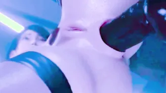 Wifey cheat gigantic penis anal