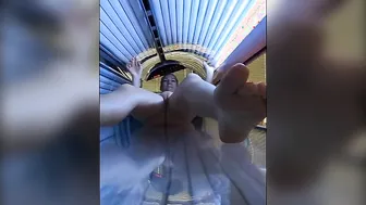 Have you ever thought what chick do into Solarium? MASTURBATING is your answer :D