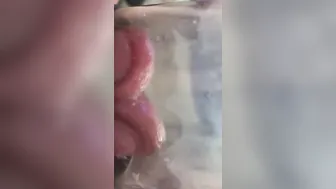 Humongous twat pumping from my pov