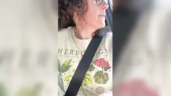 Super Sexy Mom Ejaculates INTENSELY inside OUTDOOR at McDonalds Drive-Thru with LOVENSE LUSH CONTROL