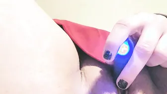 Upskirt and rainbow socks  view me cum and screwed my soak leaking snatch with my vibrator