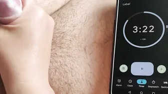 Can he cum inside 4 minutes?