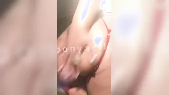 Black bbw – spreading anus and clapping butt