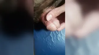 My Small Lubricated Cock Enjoying Gets Rough while Groaning and Cumming