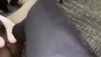 My bro worships dick toes and butt