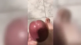Gigantic penis gigantic cummed