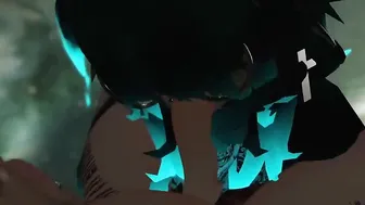 Gets a irresistible mouthful with a friend~ | VRChat ERP