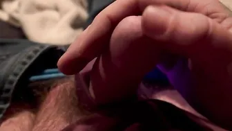 A Little Cum And Peeing Inside Bed