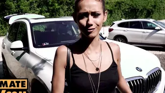 pov - An outside sex reunion with devils pedicure Hot Veronica Leal