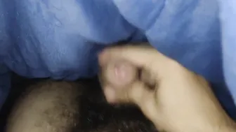 Masturbating under da sheets