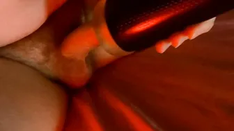 Male solo masturbation fleshlight and groaning
