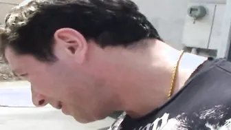 Muscle Older Man Fucks two Teeny