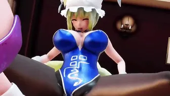 【MMD R-18 year old SEX DANCE】delicious extreme screwed yummy buttocks hard sex butt [CREDIT BY] Taka84_mmd