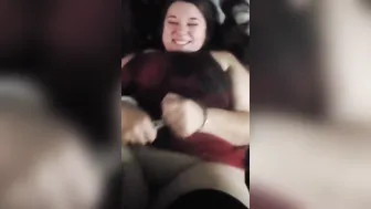 Roughly plowed by Daddy Sucking Off penis clean 