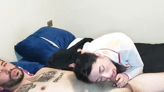 Naughty Nurse #1 - college girl Plays Doctor With A Big Dick
