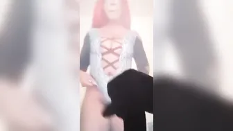 FreakyAssIvyy. Twerking the cum out of me
