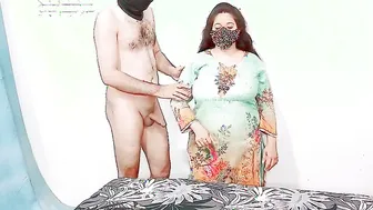 Desi Gigantic Hooters Aunty is Having Sex With Boy After