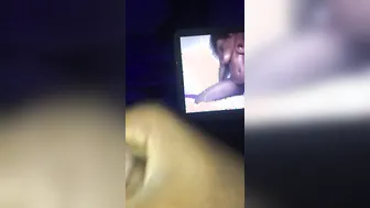 Jerking off on you