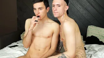 Broadcasting With Huge Cock