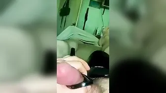 High Heel on my penis