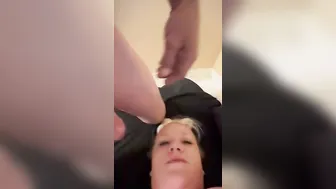 Short blonde bbw wanted dick after roommate getting out of the shower