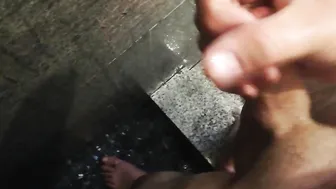 Having Fun before shower