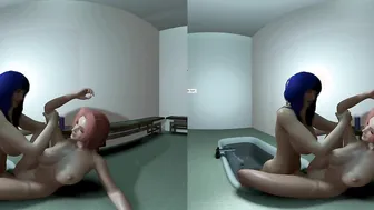180 VR Sakura And Hinata Bathing And Fucking (POVs)