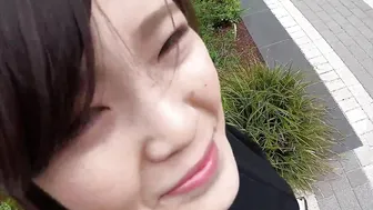 MUST VIEW BALD JAPANESE TWAT Manami Takashima interview and first time on adult scene blows dick and gets naked nude to