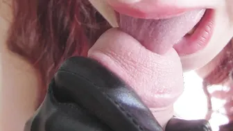 Pretty Tits lover gotten her period while fucking so she let me CUM on her GIGANTIC PRETTY TITTS