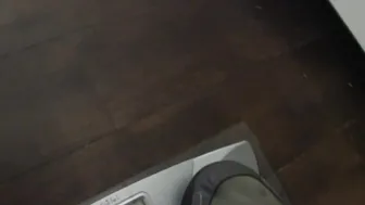 Picked up huge belly fatty getting banged inside the shower