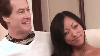 Big Titted eastern Wifey Gaia Getting Her Vagina Spread and Creampied