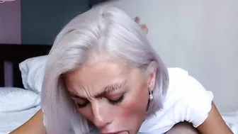 My stepsister loves rough jizzed sex