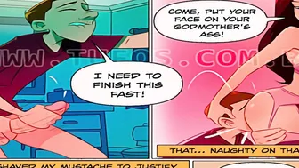 Plowed God-Mother - 18yo seduced by his slutty God-Parent - He Screwed her into the Booty