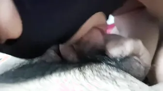when the wifey comes but still happy