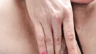lusty stepmother finger fucked her long thick butterfly twat lips for