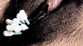 Uncensored Japanese 19 year old bimbo screwed with food and objects