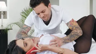 Never Enough Oil Scene With Lela Performer Tiny Hands - Brazzers Official