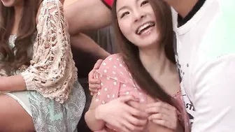Japanese barbecue party Bombshell cunt with mouth got fuck and filled