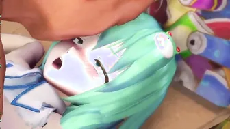 【MMD R-18 year old SEX DANCE】intense sex babe satisfaction sweet insane plowed rough sex [CREDIT BY] Taka84_mmd