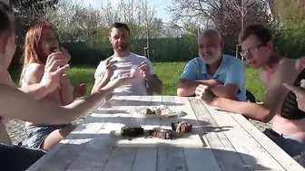 Picnic ends up all over