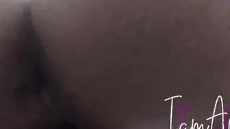 Nailed vagina close up on shower complete clip