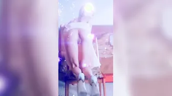 sensual striptease dance of a Beauty 19 year old