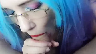 Gigantic Load Jizzed Into Mouth From Daddy