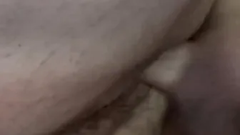 after sex a big amount of sperm flows out of