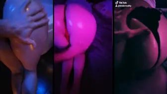 Japanese Oiled mom Step Sister Compilation from TIKTOKS and SNAPCHATS Happy new