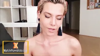 Huge Jugs Ex-Wife on Her Knees Giving a Super Sexy Head