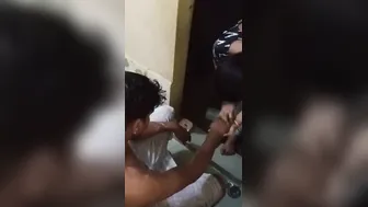 my lover bathing me
