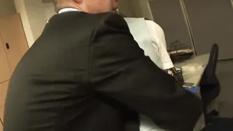When the boss demands japanese teens secretary becomes his whore